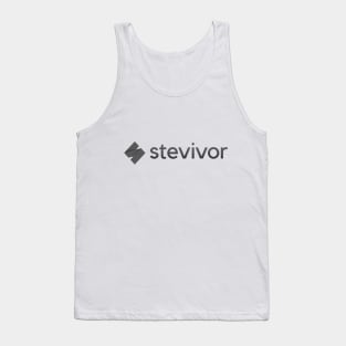 Stevivor full logo (black variant) Tank Top